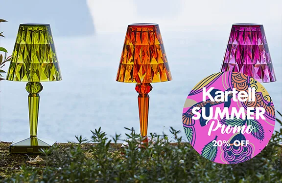Collezione Kartell nello showroom DAU